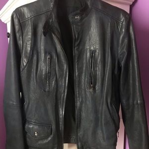 Leather jacket